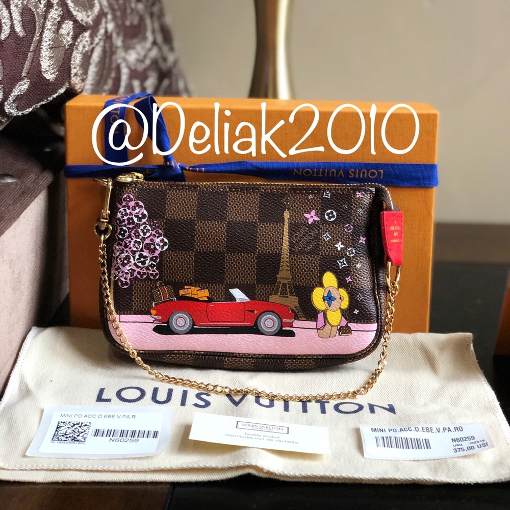 NEW Louis Vuitton Mini Pochette Vivienne Paris 😍